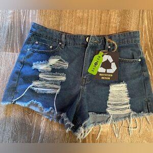 Juniors Size Denim Shorts, Indigo Rein, Size 11/29, NWT